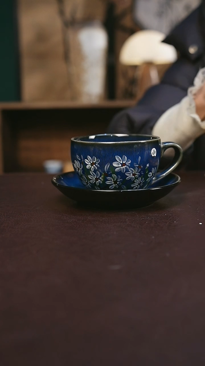 【闪购商品】景德镇陶瓷杯碗柴烧多人