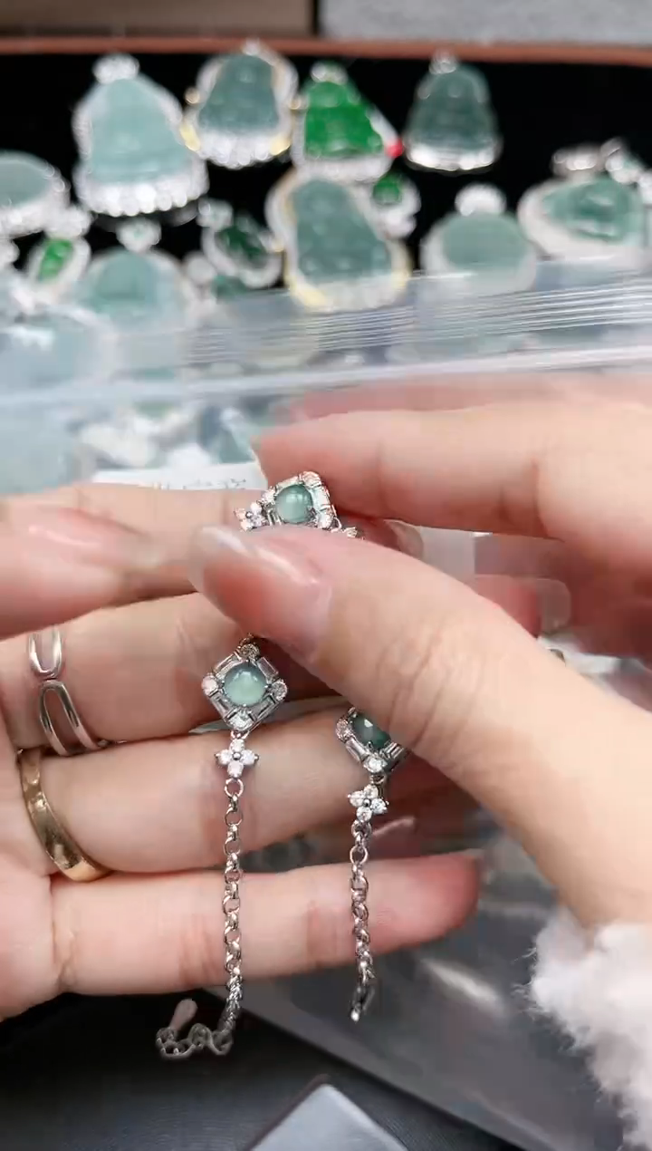 【闪购商品】翡翠颈饰未镶嵌156赠皮绳