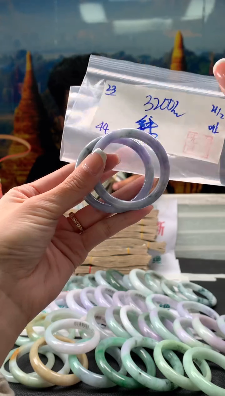 【闪购商品】翡翠手镯未镶嵌翡翠手镯 下单联系小耳机#23