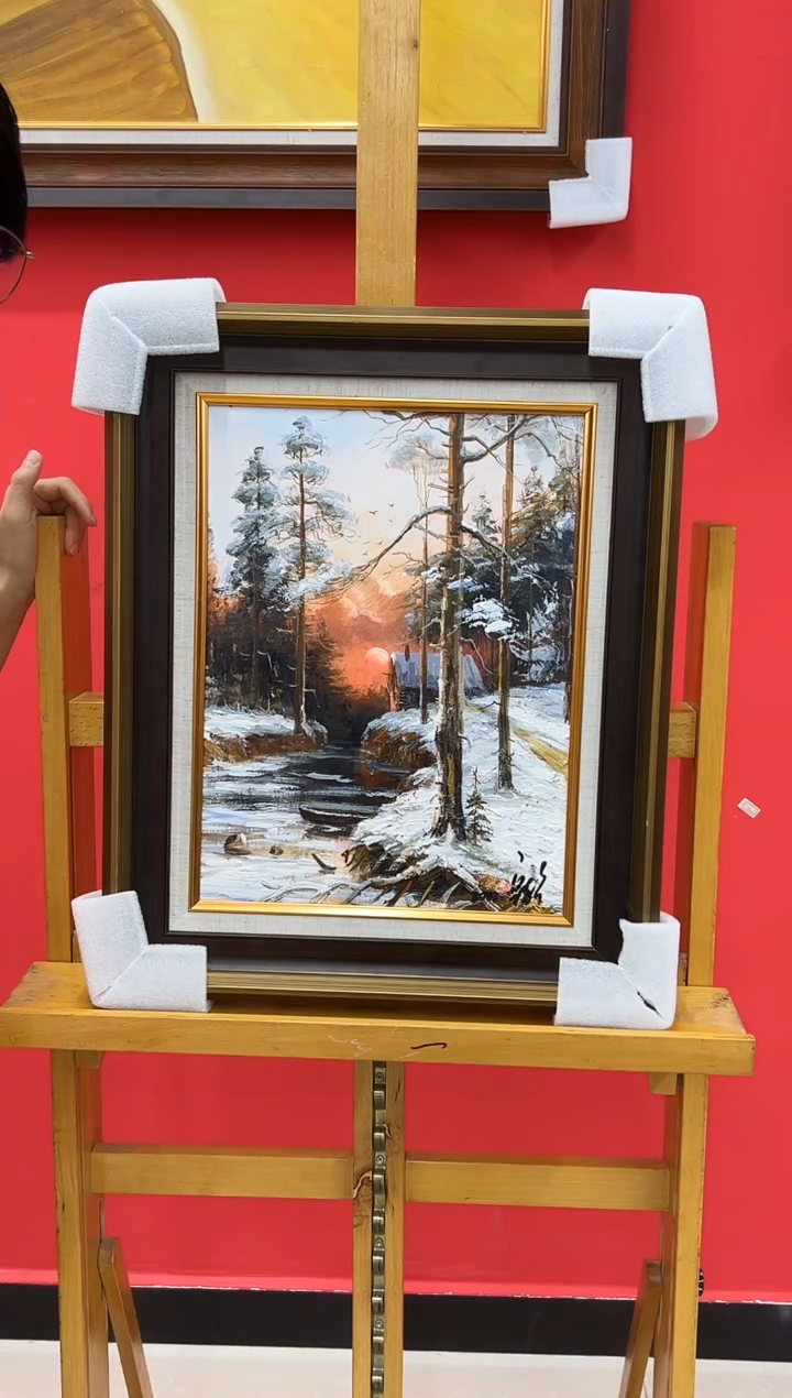 【闪购商品】油画梁静-30×40-油画作品