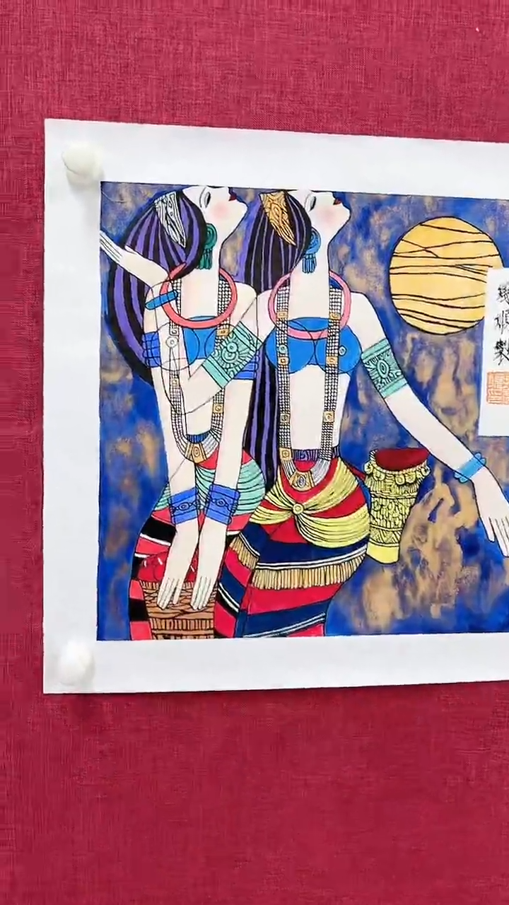 【闪购商品】绘画杨风顺绘画1平尺人物