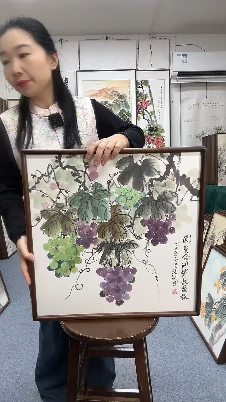 国画用****7尺寸52*52木画框京东包邮手绘