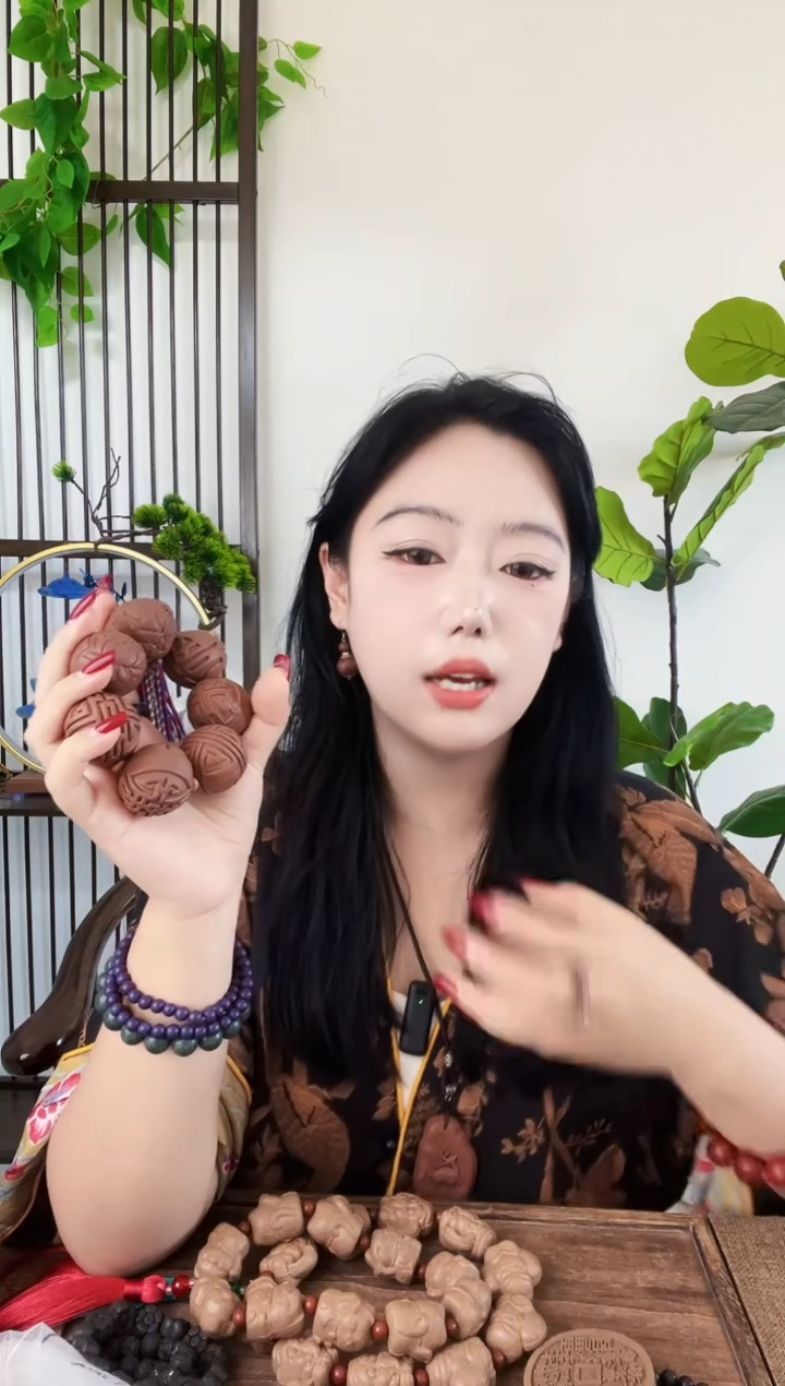 泥塑【红麝七星丹】古法合香