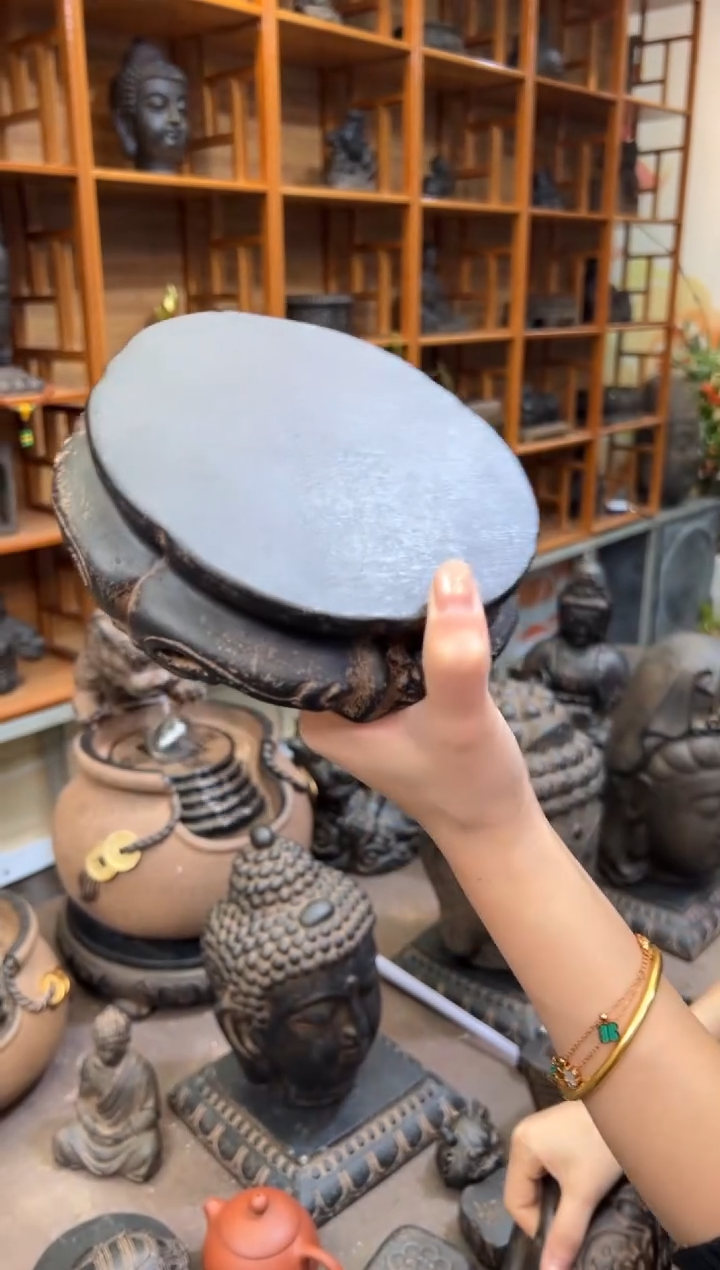 陶土【火山泥】金箍坛底座