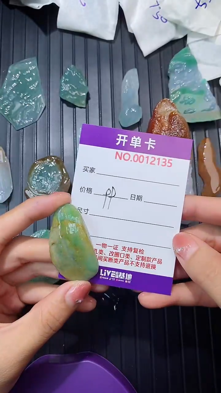 【闪购商品】翡翠颈饰未镶嵌随形