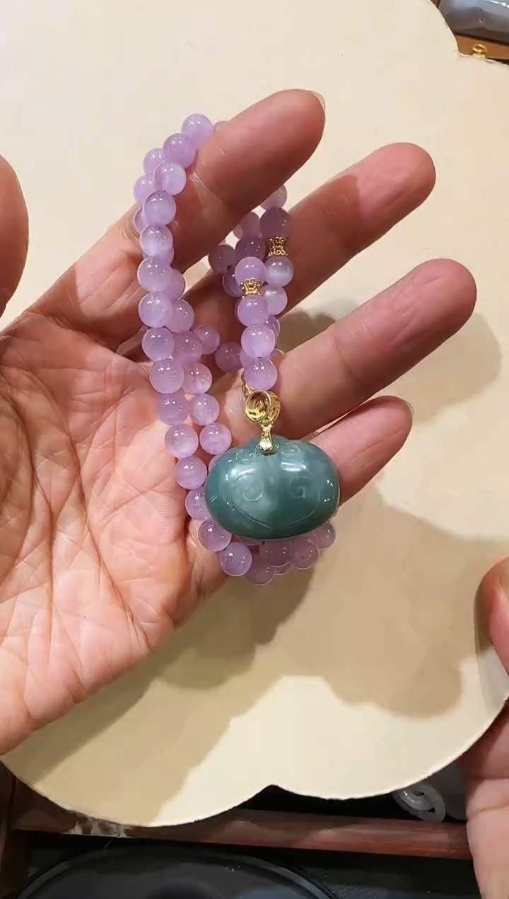 【闪购商品】翡翠颈饰未镶嵌国风