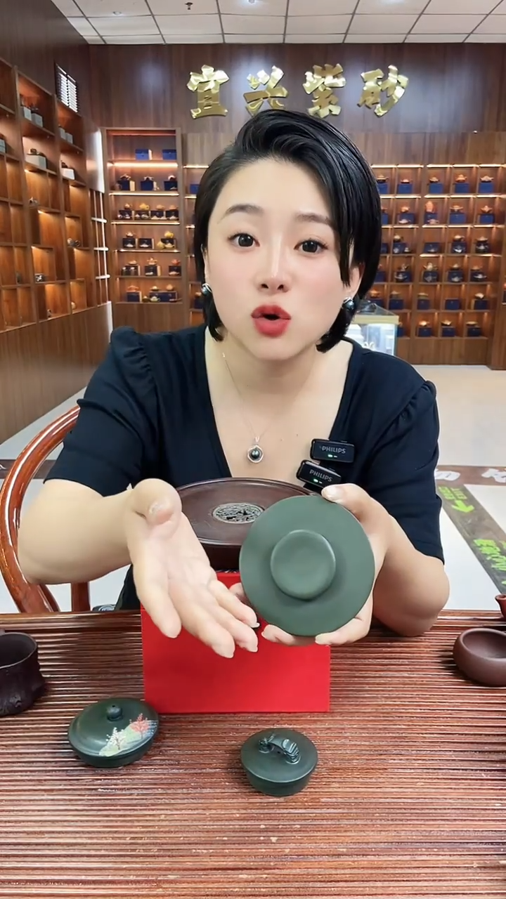 茶壶紫砂兰花高汉瓦绿泥实力派艺人