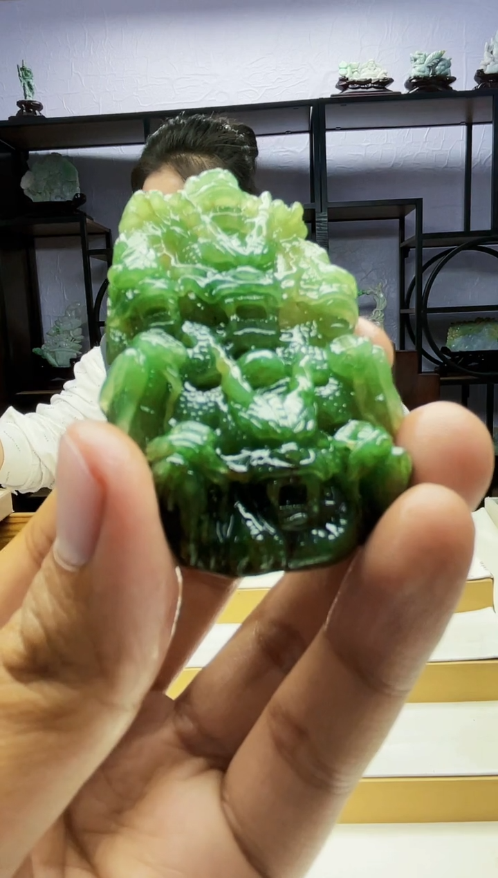 【闪购商品】定制翡翠未镶嵌毛货03070089