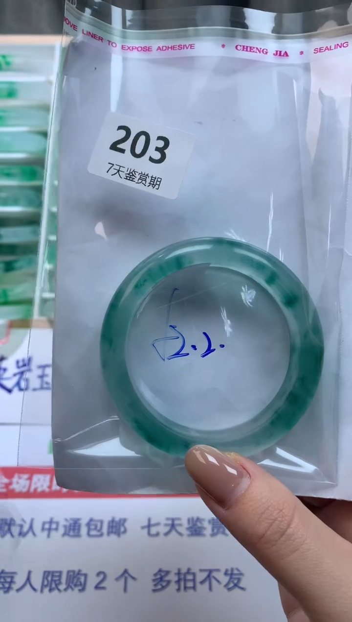 未镶嵌手镯石英质玉203