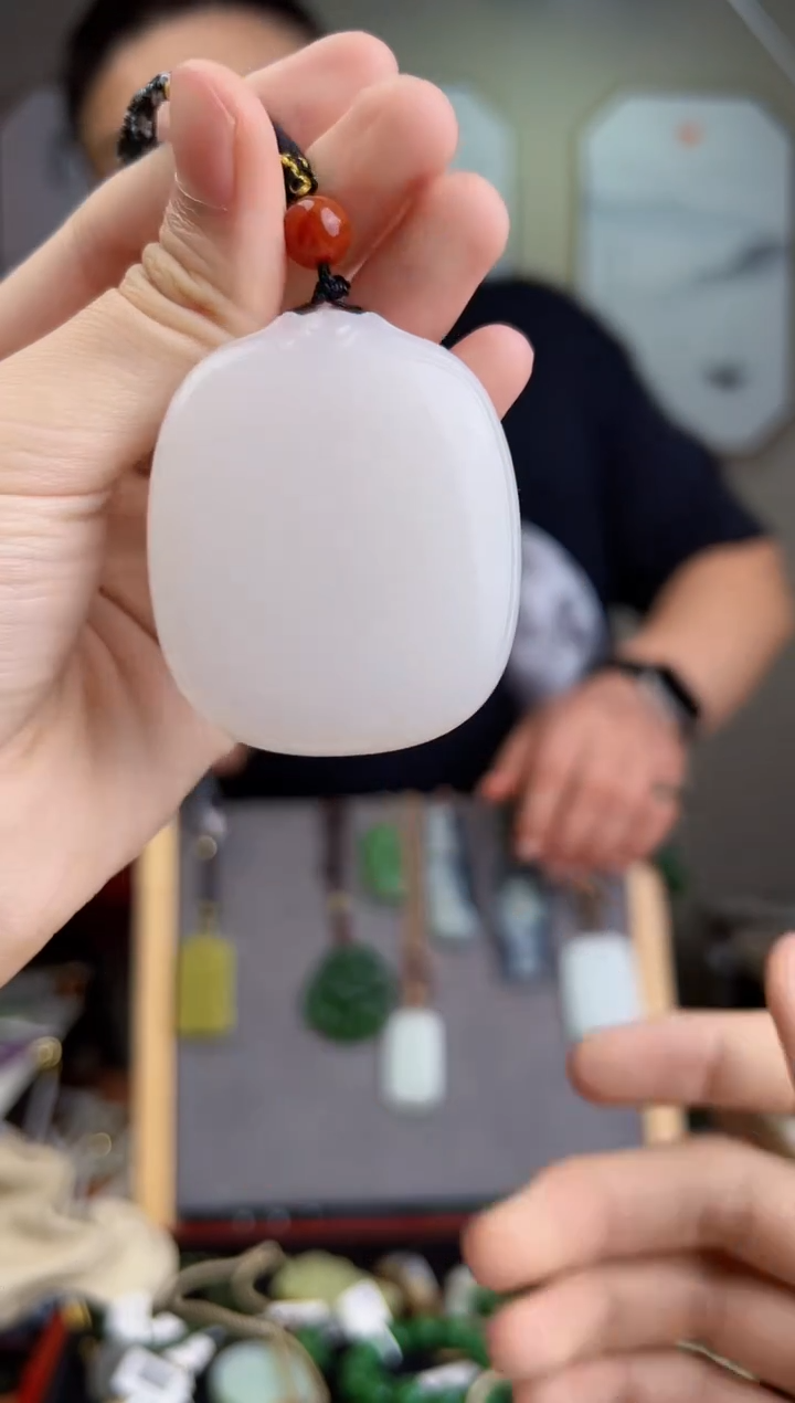 颈饰未镶嵌和田玉多样性发货 拍一单发一个