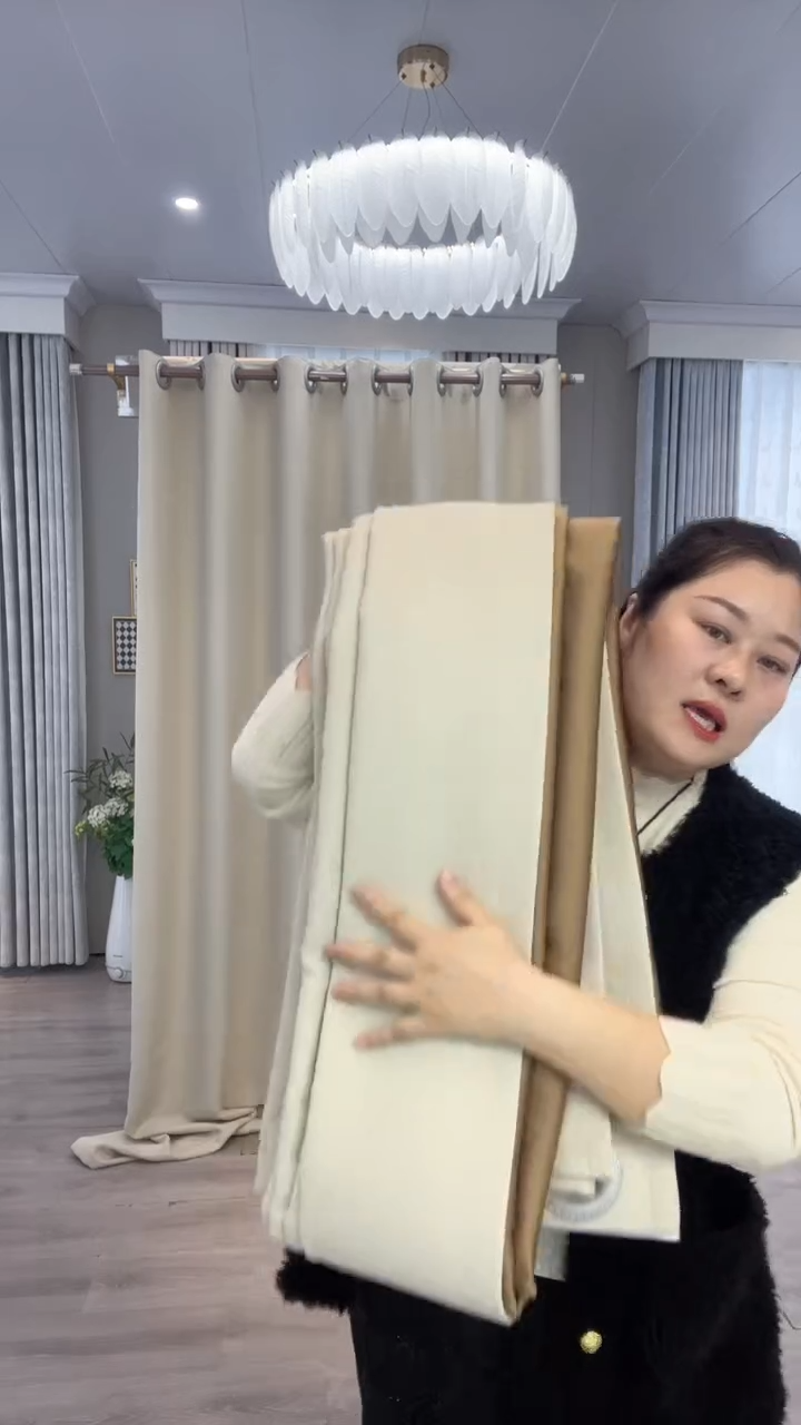 布闪电购商品14  特价5定制2.7默认打孔（晚）冷触媒奶茶色