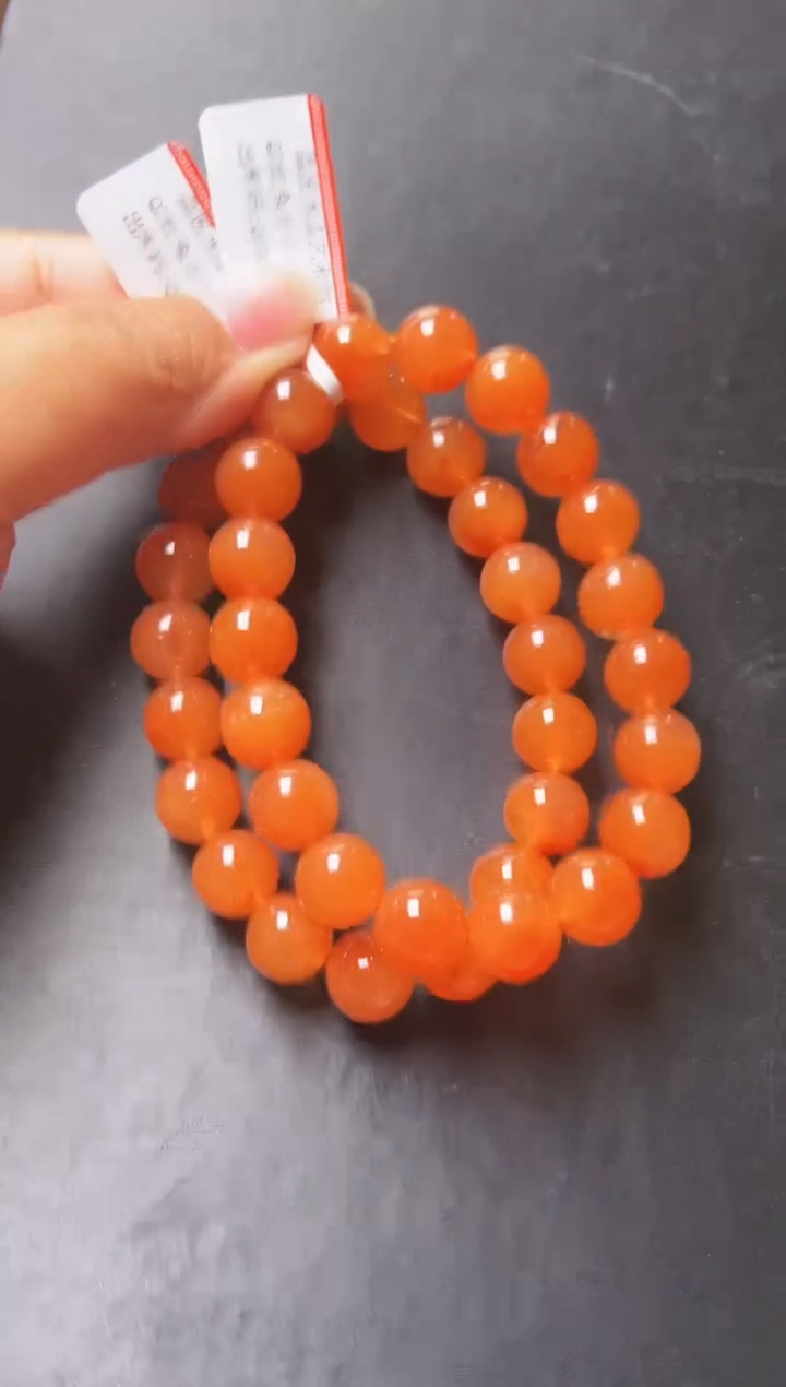 水晶手串未镶嵌红兔毛手串10m+多样性发一 M38221