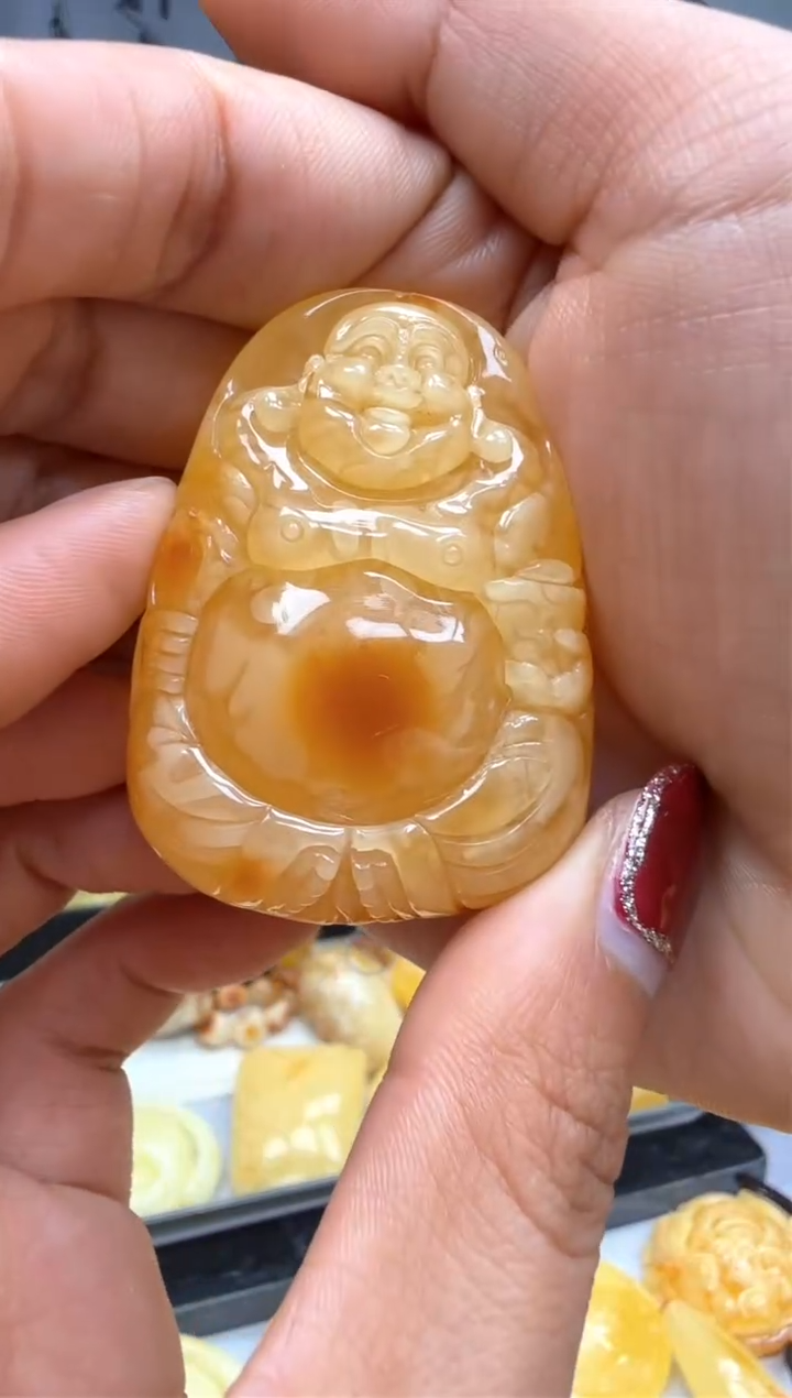 【闪购商品】琥珀裸石未镶嵌挂坠