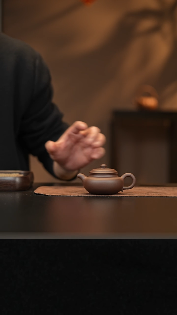 【闪购商品】紫砂茶壶允禾斋wcry 紫泥 仿古 100cc