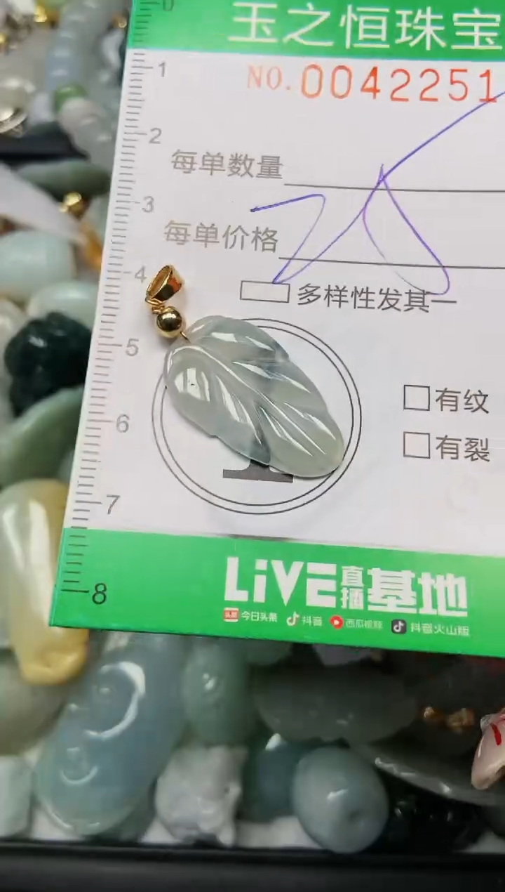 【闪购商品】翡翠颈饰未镶嵌闪购0042251