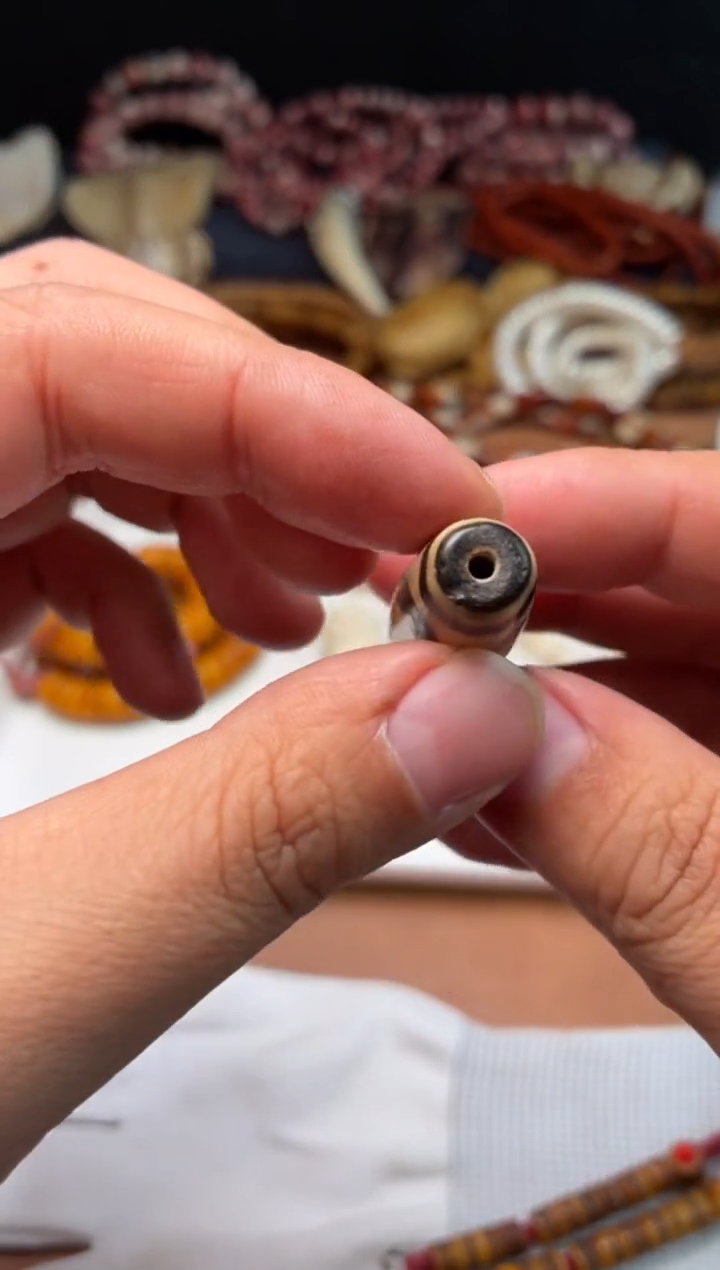 鹿骨其他S**r杂件981-双虎吊坠