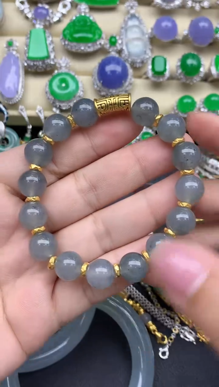 【闪购商品】翡翠手串未镶嵌438-中国好珍宝