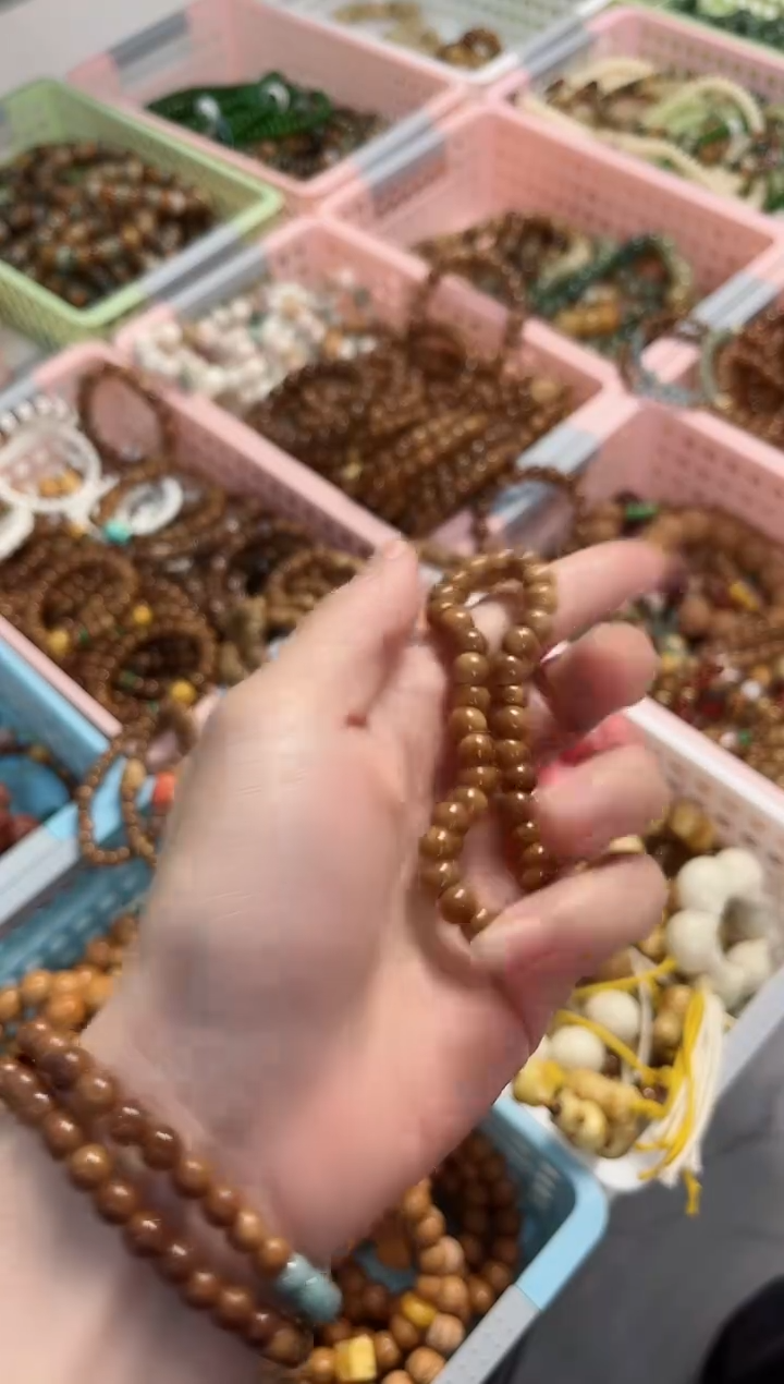 【闪购商品】库克手串库克蒜瓣大肠 素圈 7mm