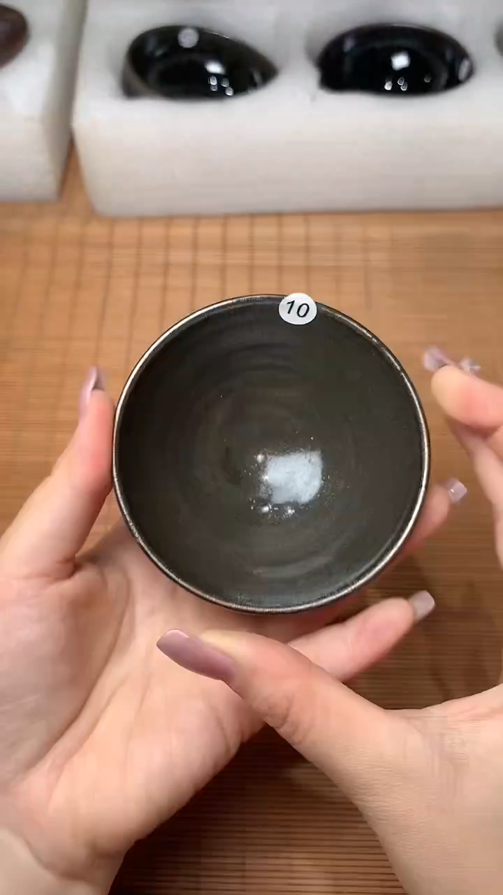 茶盏建窑建盏 茶盏一只 10