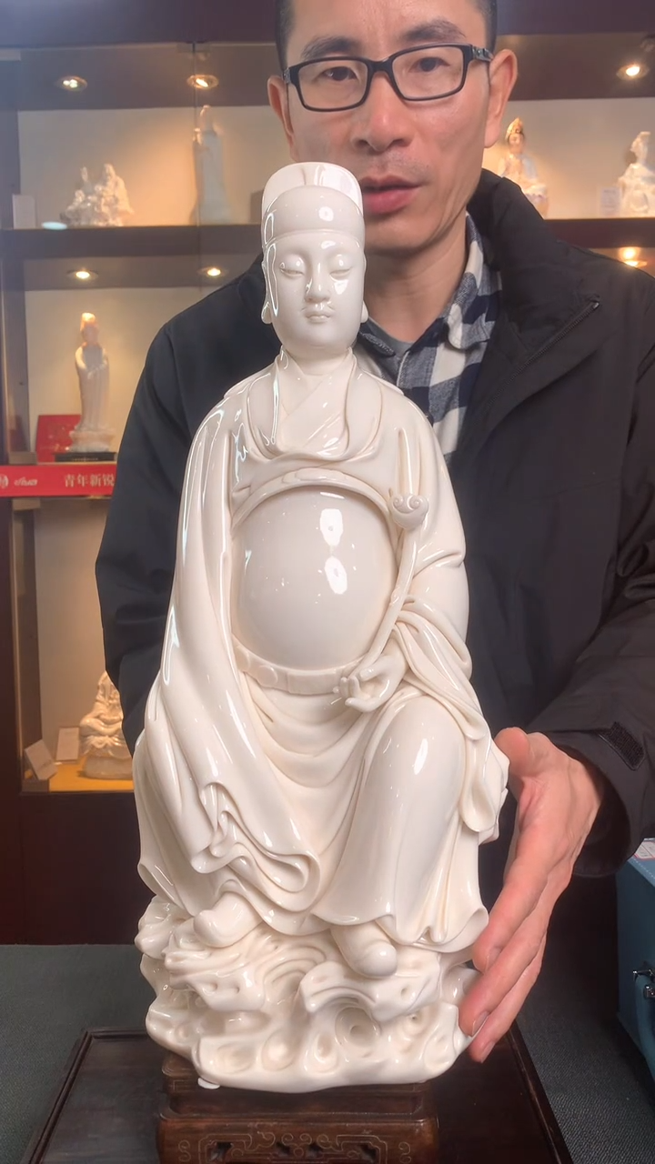 【闪购商品】摆件德化白瓷 文昌帝君