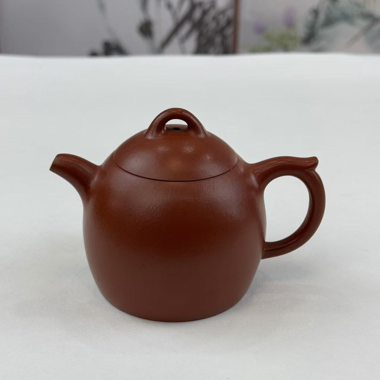 原矿紫砂秦权壶140cc手工小容量茶具