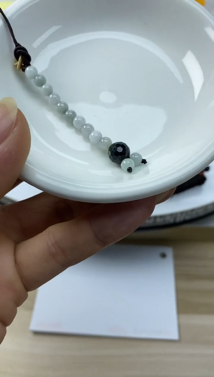 颈饰未镶嵌翡翠7天然缅甸翡翠A货手机挂