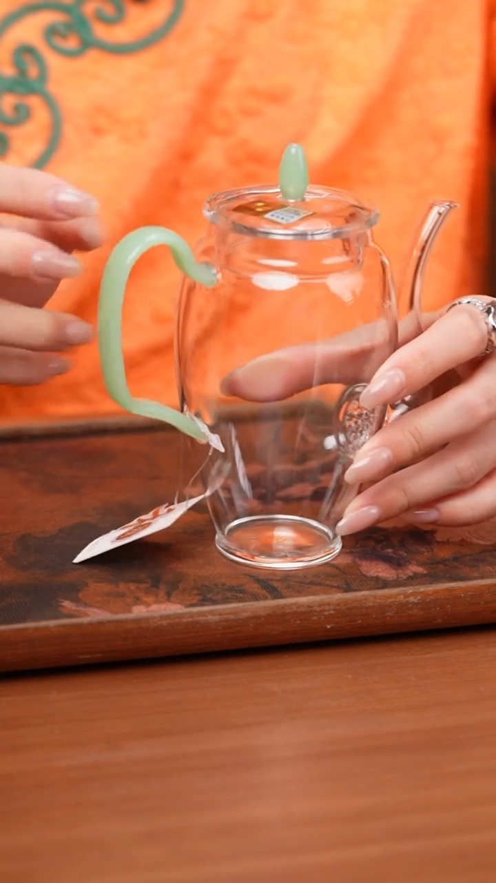 【闪购商品】禾器/晶彩云雀壶/浅玉