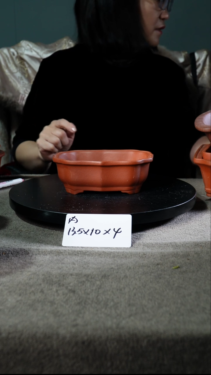 宜兴紫砂花盆小花盆