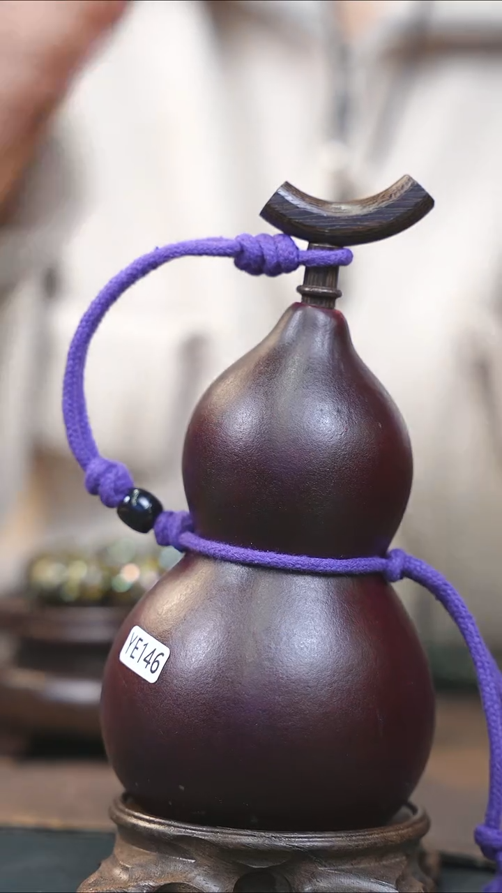 【闪购商品】WT224大漆酒葫芦不包手串及旋转底座