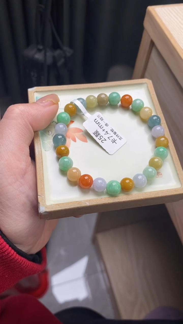 【闪购商品】翡翠手链未镶嵌天然翡翠手串901