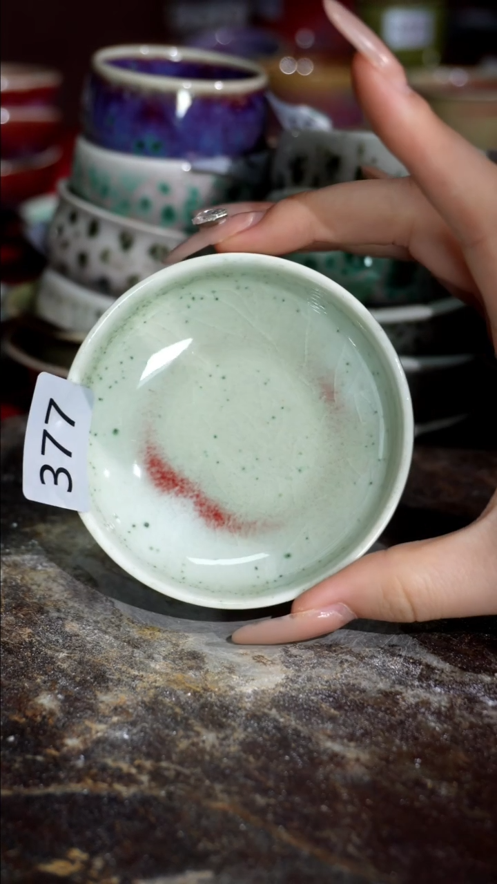 摆件精品窑变钧瓷茶器