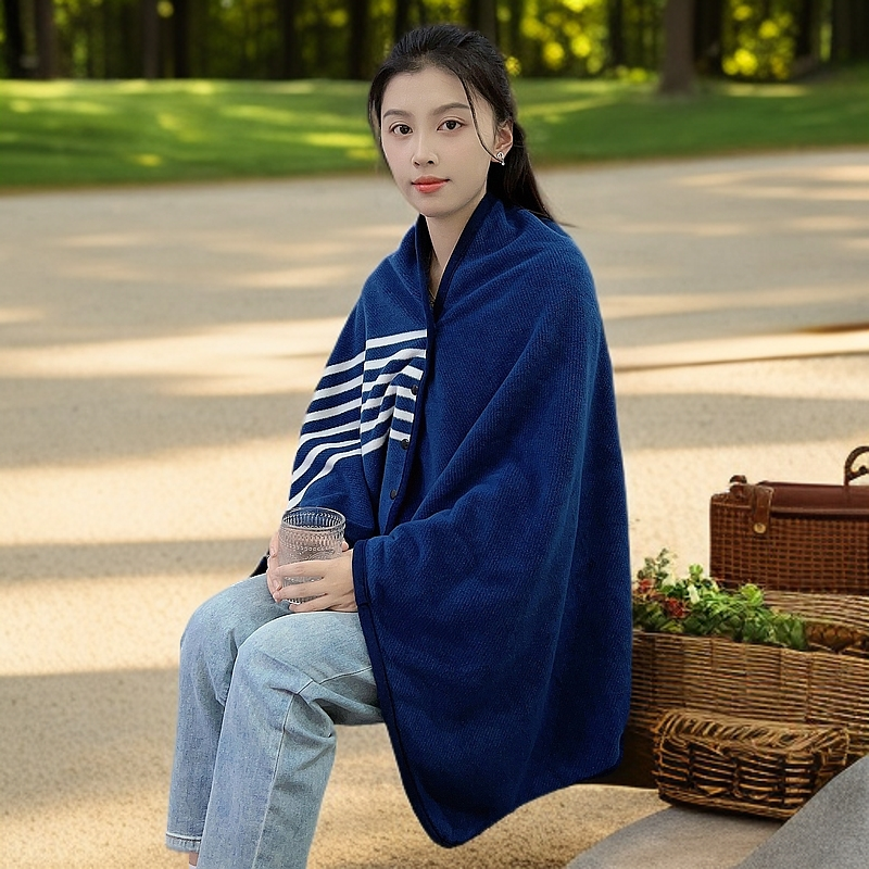 珊谷SG午休毯披肩针织