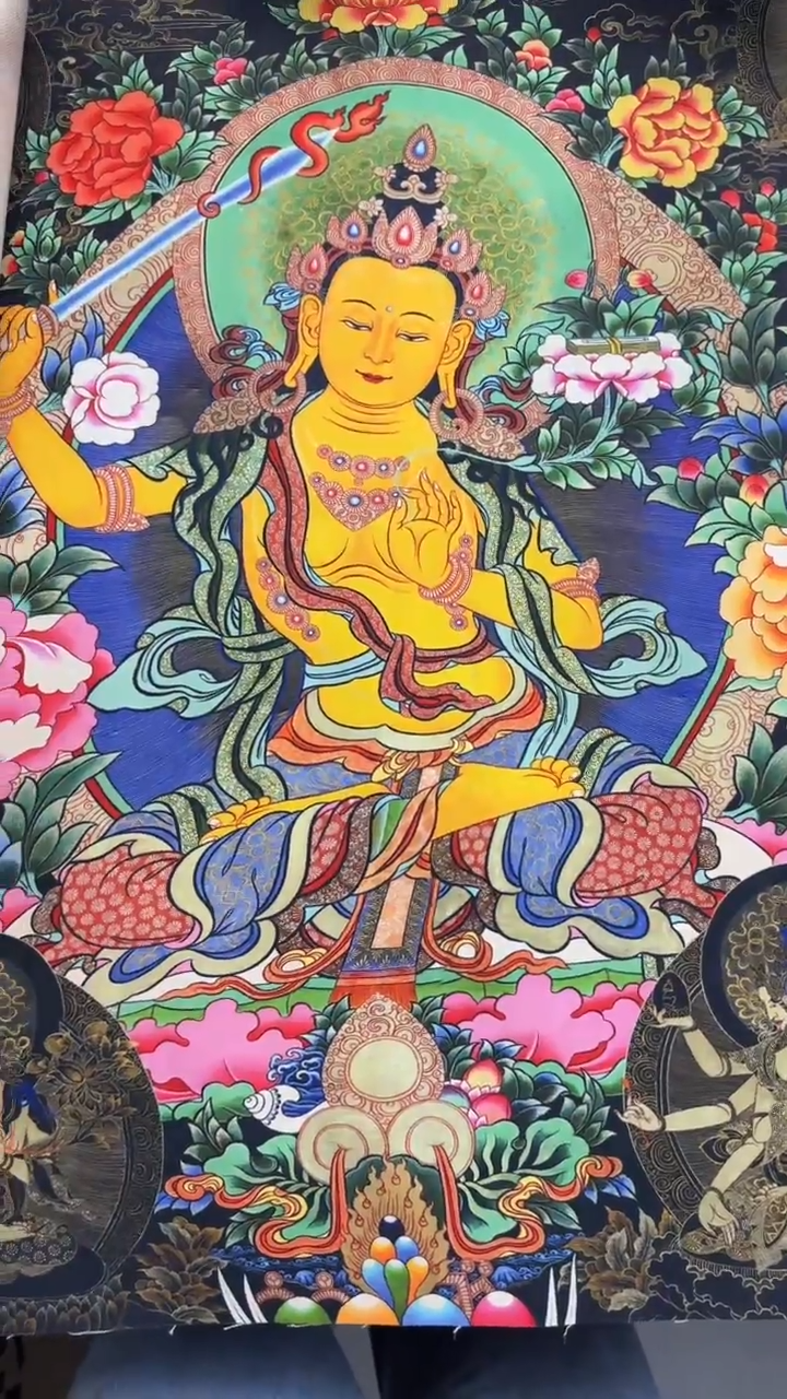 装裱画唐卡艺术精美绘画作品TK16012