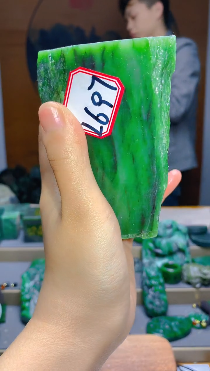 【闪购商品】和田玉（碧玉）珠宝半成品未镶嵌1