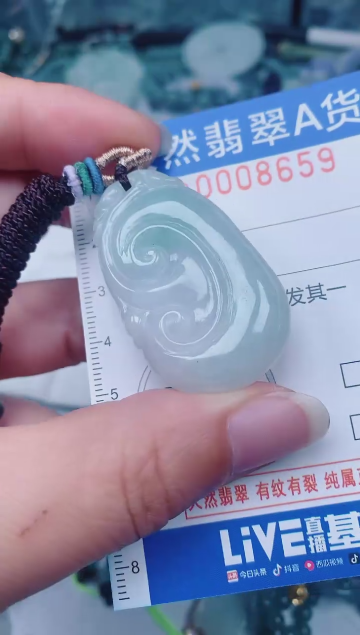 颈饰未镶嵌翡翠00008659