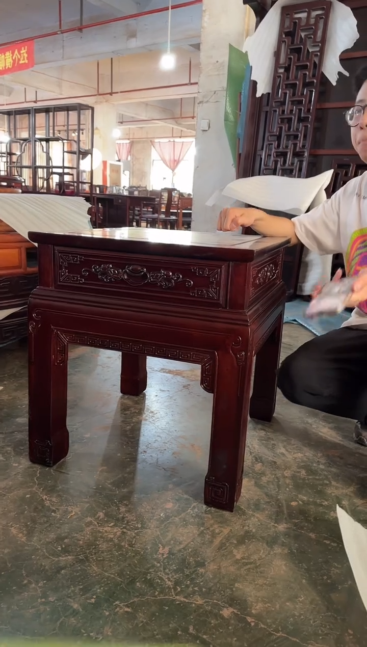 黑酸枝木类成套家具J77