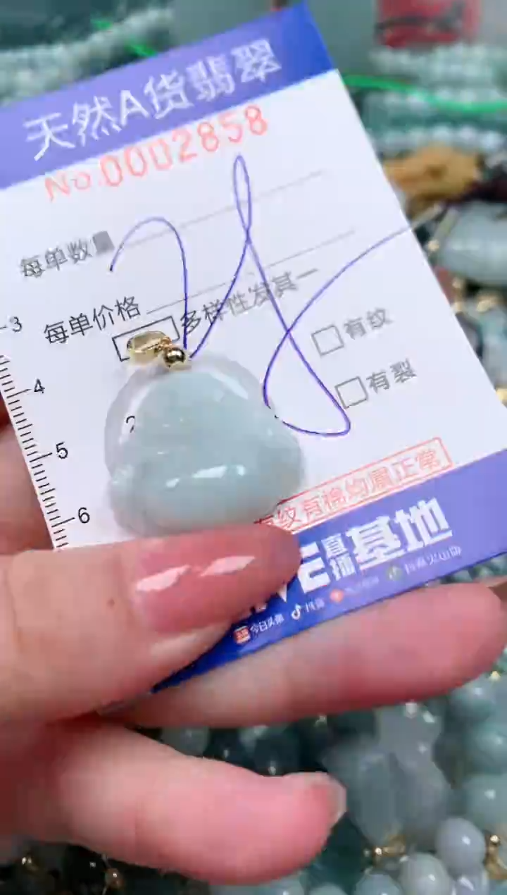 【闪购商品】翡翠颈饰未镶嵌00002858