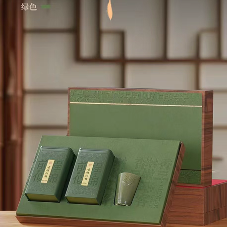 日照绿茶红茶包装盒空礼盒龙井碧螺春半斤高档茶叶礼盒装空盒定制