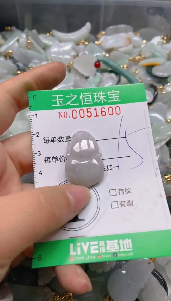 【闪购商品】翡翠颈饰未镶嵌闪购0051600