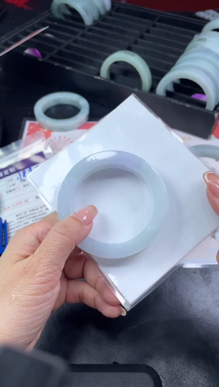 【闪购商品】定制翡翠手镯未镶嵌定制手镯ZML/DZS