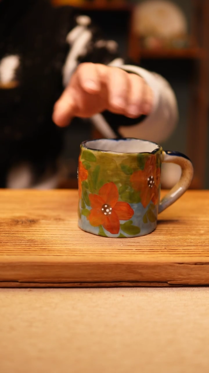 【闪购商品】@@陶园瓷舍@@纯手工手绘@高温釉下彩