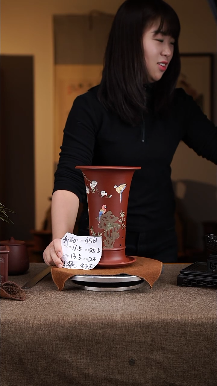 【闪购商品】紫砂花盆紫砂花盆4561+z