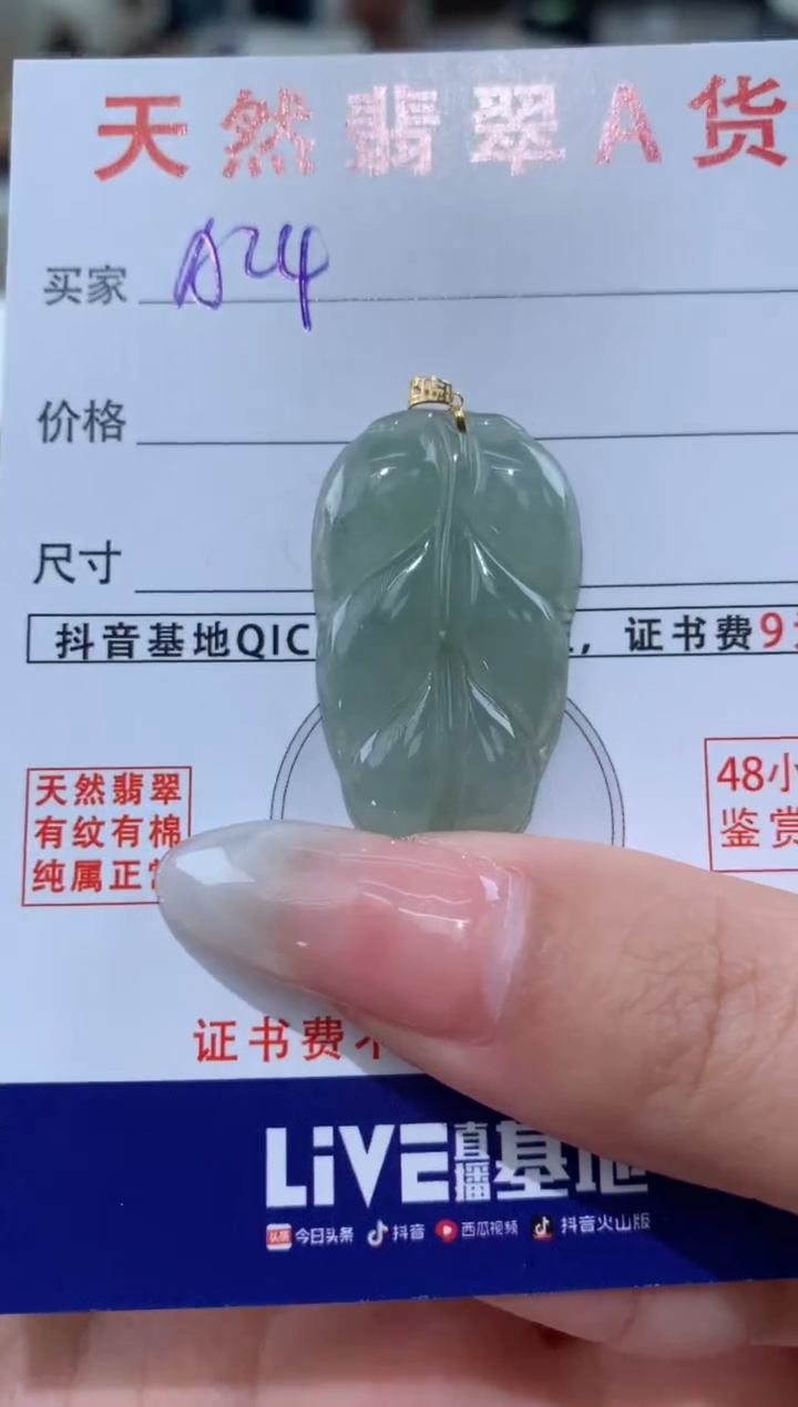 【闪购商品】翡翠颈饰18K金镶嵌多样性发其一