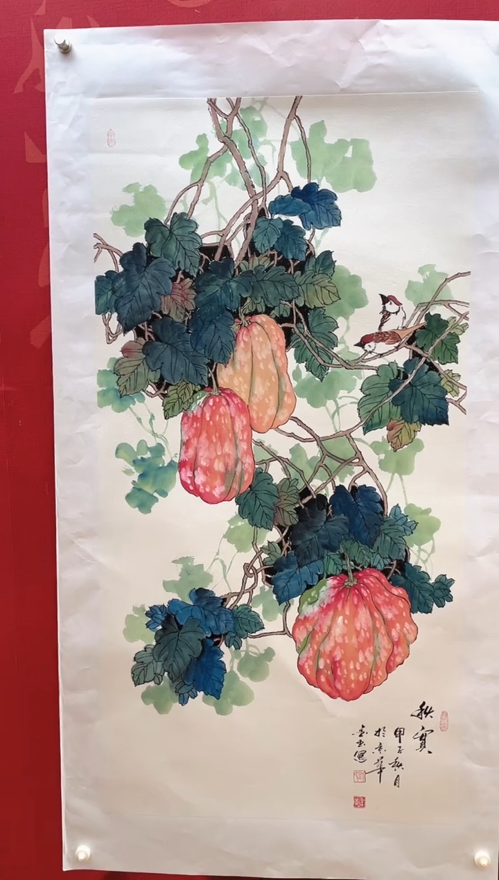 【闪购商品】国画【国画】刘金玉老师亲笔手绘