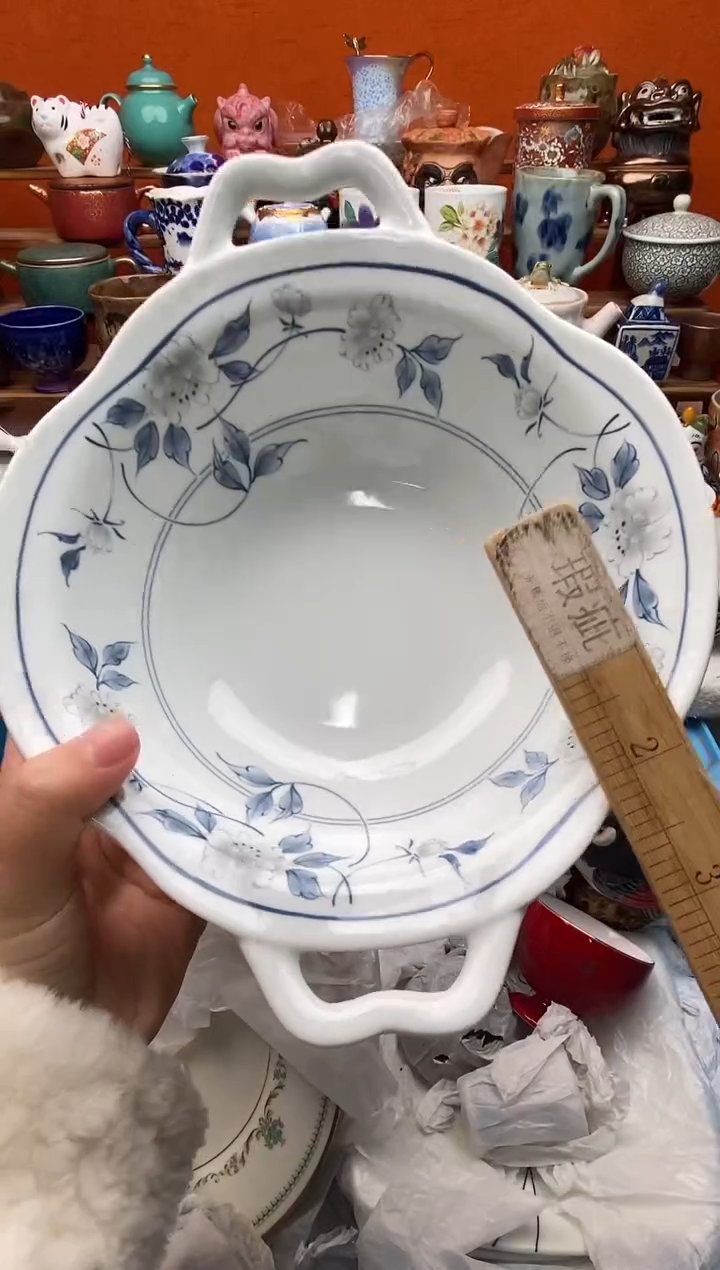 瓷片浅**红20包邮一单一付不要卡单