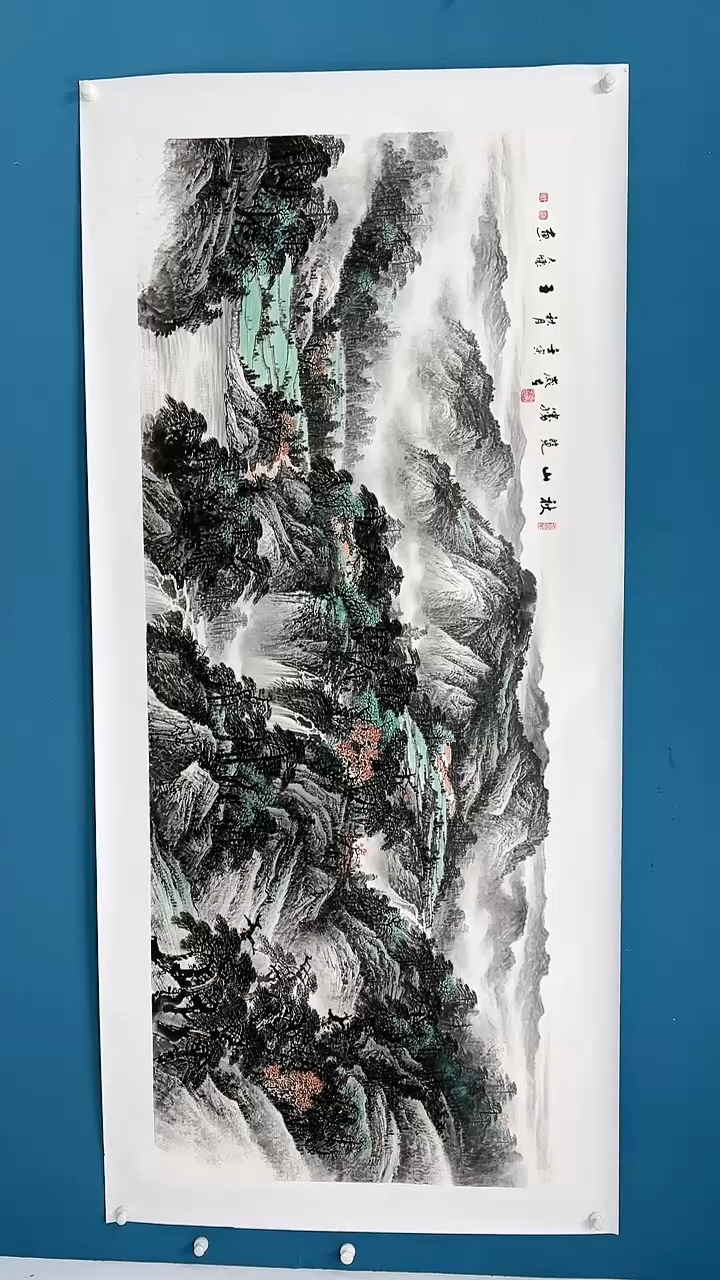 【闪购商品】国画2.26-甄选-王夫怀-8尺红原-99