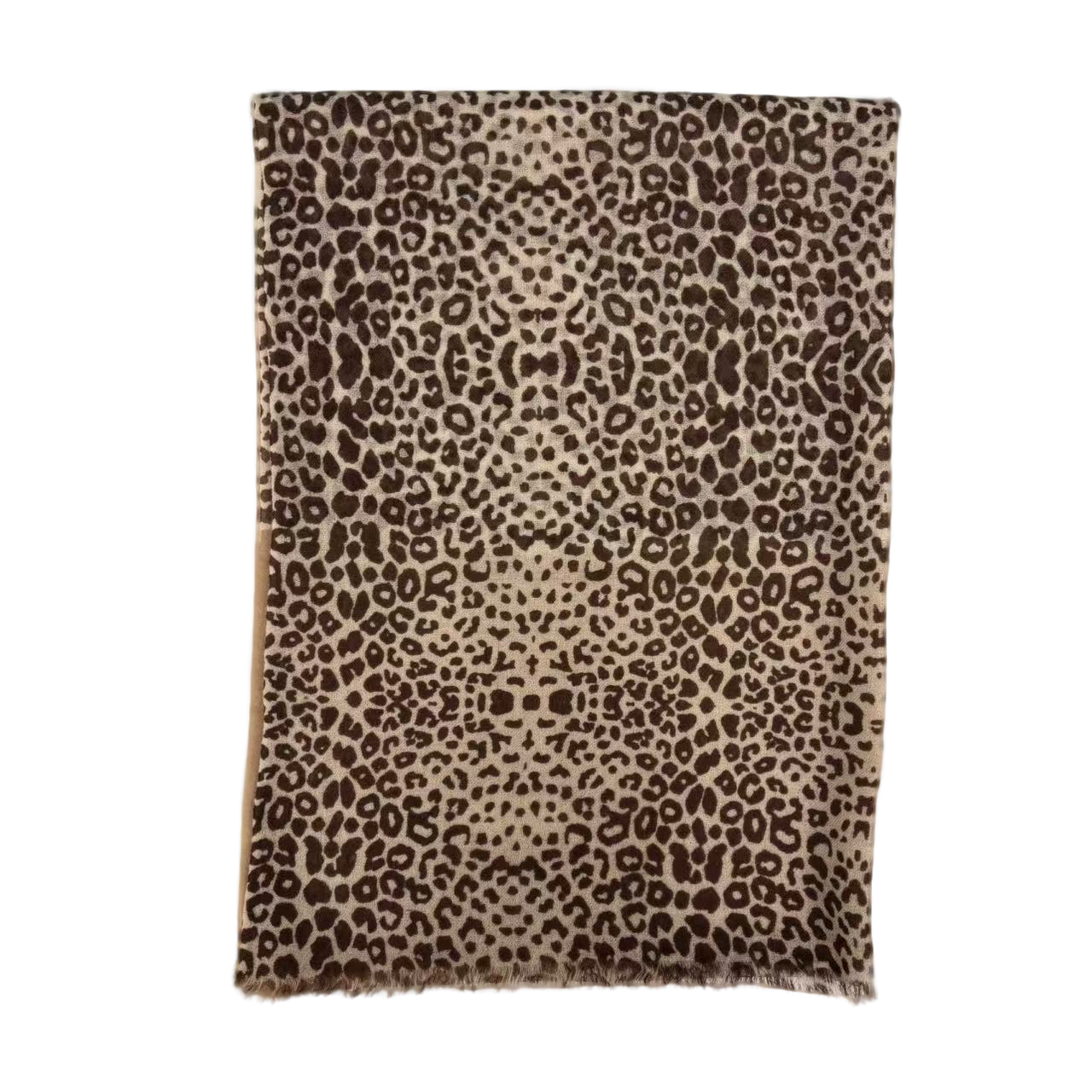 【戒指羊绒】薄款戒指羊绒围巾长巾白色时尚百搭经典女士印花双色