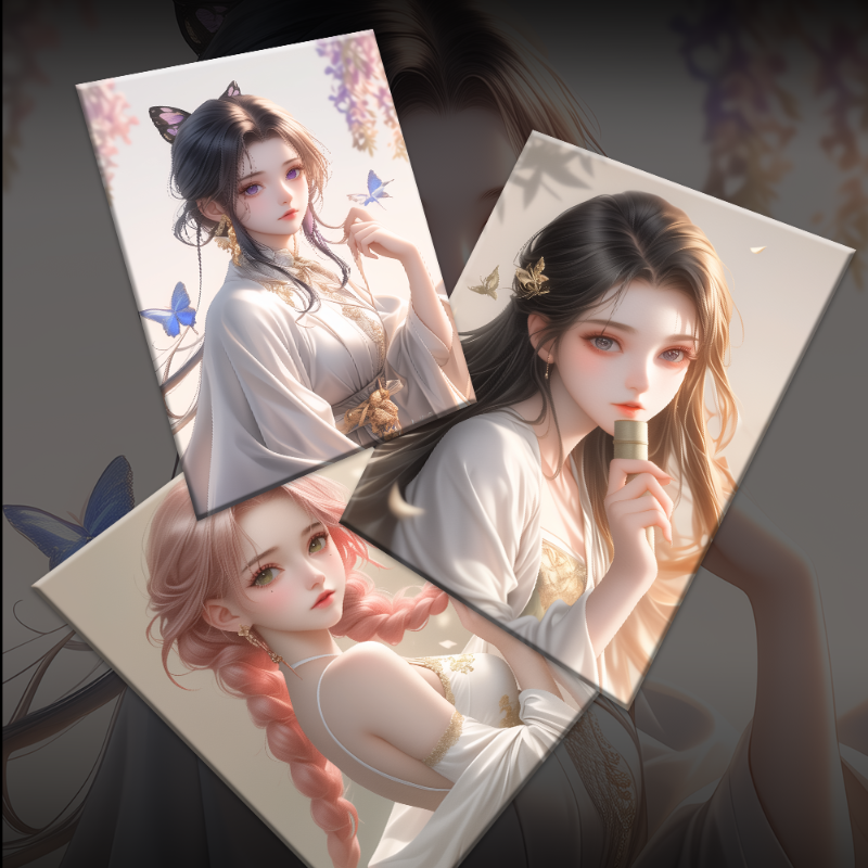 【抬】清卡文创 鬼灭之刃色纸 同人二创 盲盒