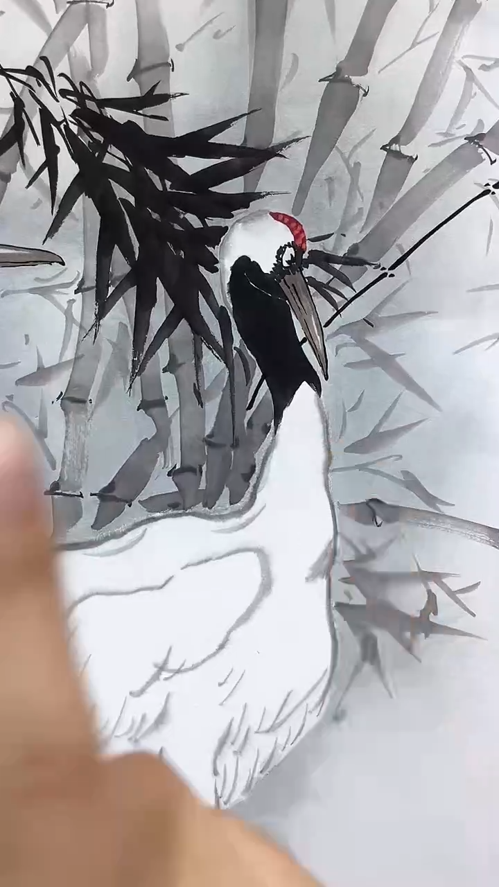国画郑乐华手绘绘画作品7-20