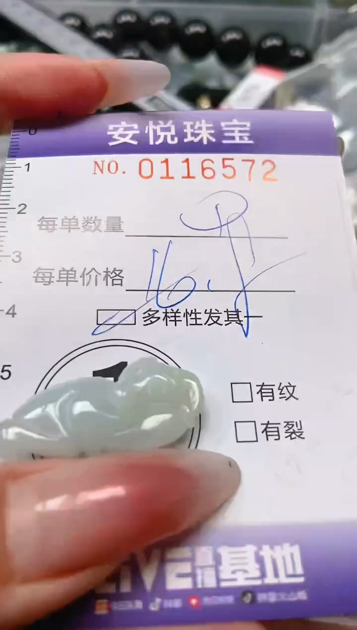 【闪购商品】翡翠颈饰未镶嵌闪购0116572多样性发其一